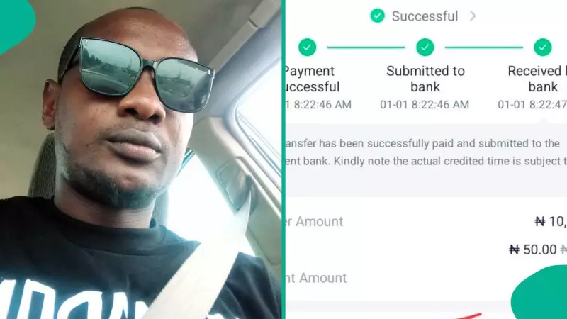 Nigerian Man Alerts Public as N50 Tax Deducted for Sending N10k in 2026