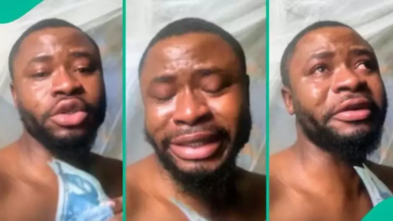 Nigerian Man Breaks Down in Tears After Mother's Financial Gift During Hardship