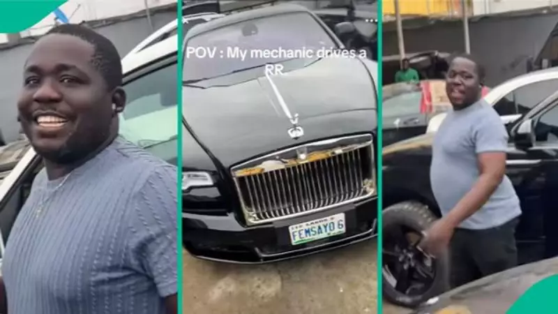 Nigerian Man Discovers His Mechanic Drives a Rolls-Royce, Video Trends