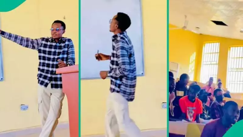 Nigerian Man's Journey to Becoming a Lecturer at 22 Sparks Online Admiration