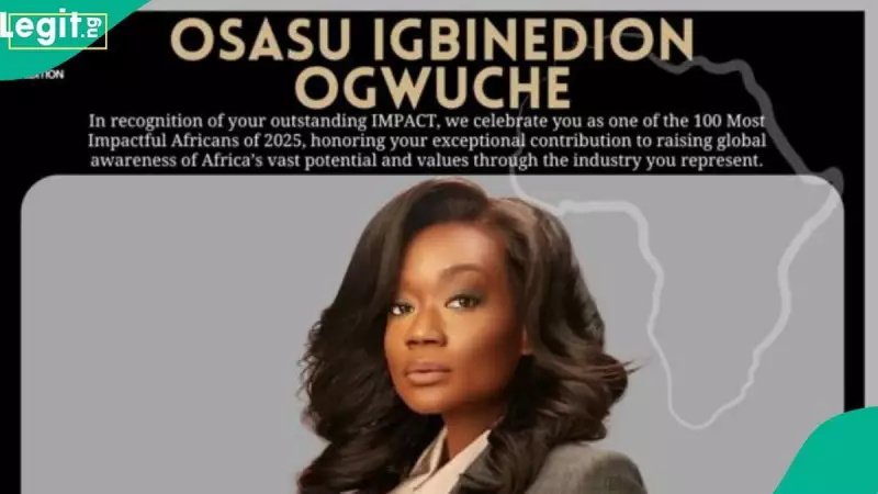 Nigerian Media Mogul Osasu Igbinedion Ogwuche Named Among Africa's 100 Most Impactful