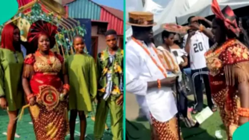 Nigerian Mother of Three Celebrates Traditional Wedding, Silences Critics with Joyful TikTok Video