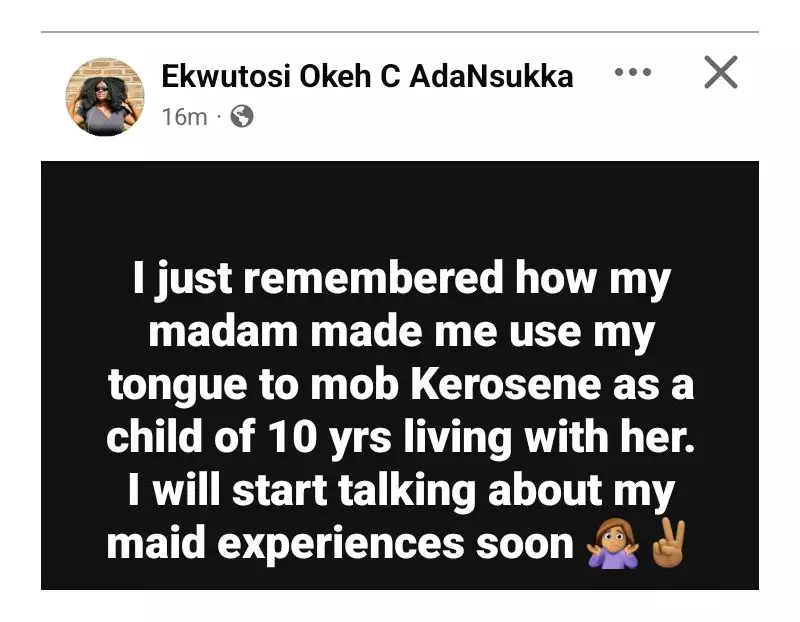 Nigerian Techpreneur Recalls Childhood Trauma: Forced to Clean Kerosene with Tongue