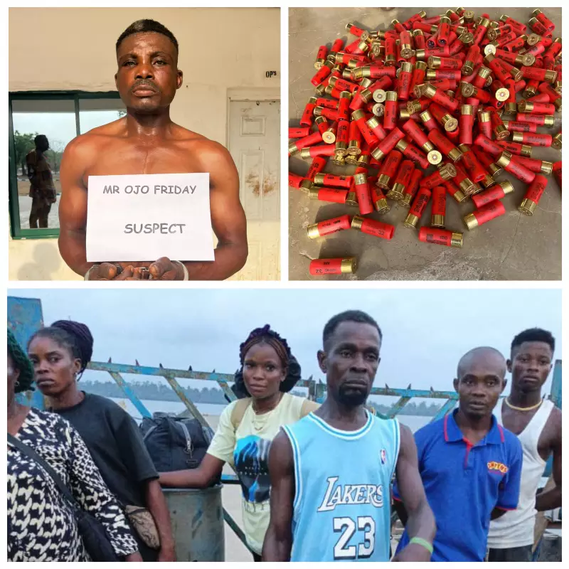 Nigerian Troops Receive 8 Rescued Kidnap Victims from Cameroon, Arrest Gunrunner in Cross River