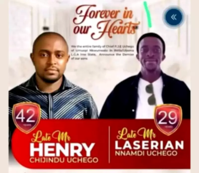 Nigerian Woman Mourns Husband and Brother-in-Law in Mysterious Deaths Weeks Apart