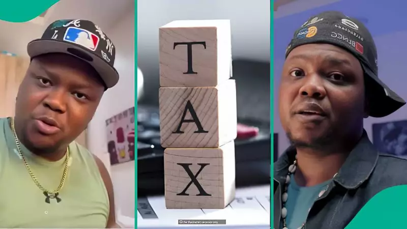 Nigerian YouTuber's Tax Confusion: Blames FG Before Realizing US Deduction