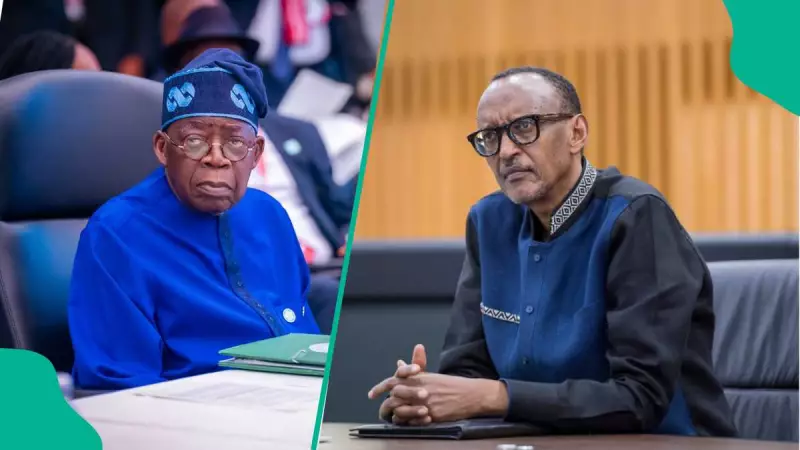 Nigerians Criticize Presidency Over AI-Enhanced Photo of Tinubu's Paris Meeting with Kagame