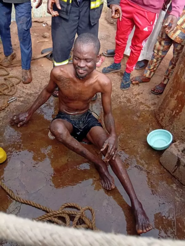 Oyo Fire Service Rescues 37-Year-Old Man from Well in Saki