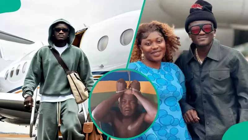 Portable Cries at Police Station After Arrest by Baby Mama Ashabi Simple