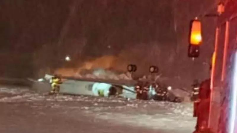 Private Jet Crash at Maine Airport Amid Severe Snowstorm Claims Eight Lives