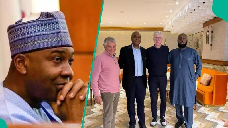 Saraki in Rabat for AFCON 2025 Semi-Final, Meets Wenger as Eagles Face Morocco