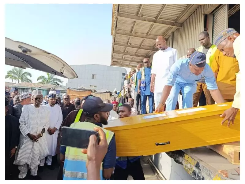 SDP Leaders Mourn as Senator Godiya Akwashiki's Body Arrives in Abuja