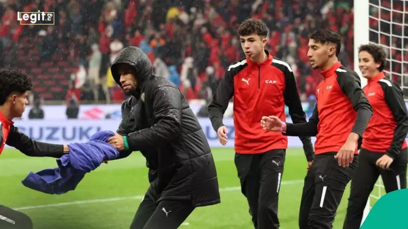 Senegal's Yehvann Diouf and Morocco's Mendy Clash Over Towel at AFCON 2025