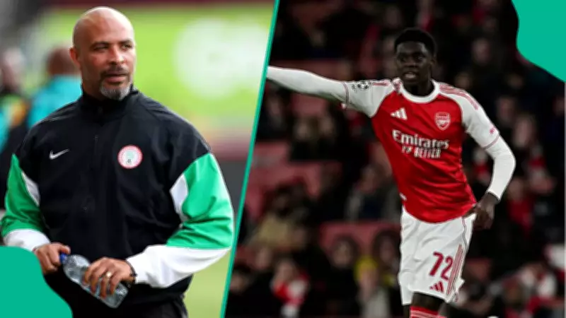 Super Eagles Coach Eric Chelle on Alert as Nigeria-Eligible Ife Ibrahim Debuts for Arsenal