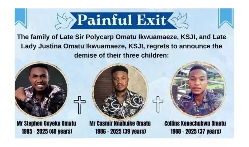 Three Omatu Brothers Laid to Rest After Tragic Lagos Market Fire