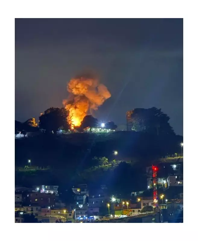 U.S. Launches Military Operations in Venezuela, Explosions Rock Caracas