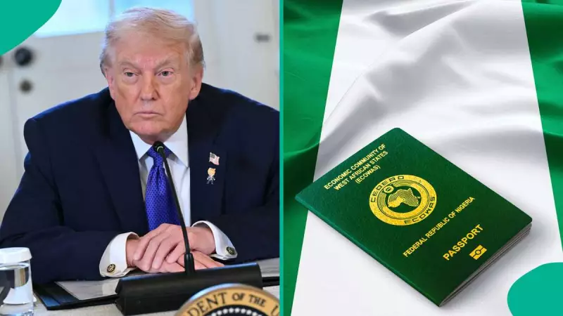US Visa Freeze Hits 5,000 Nigerians as Trump Imposes New Restrictions