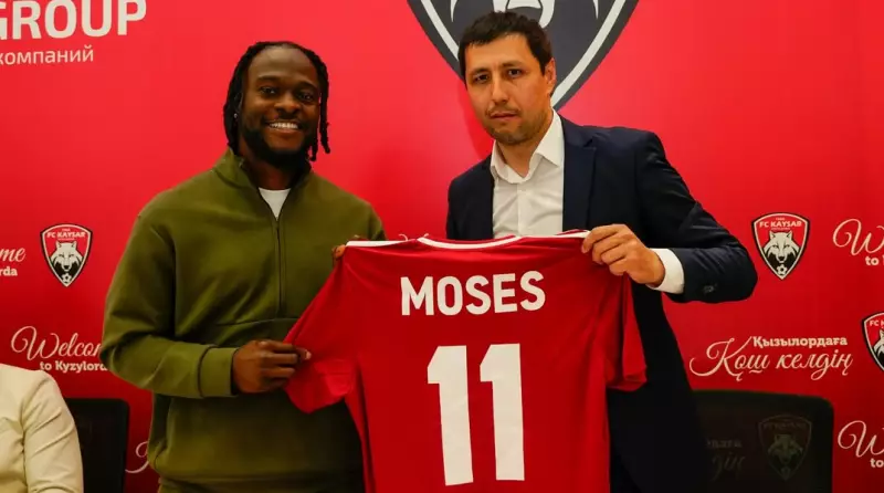 Victor Moses Joins FC Kaysar Kyzylorda in Kazakhstan as 11th Career Club