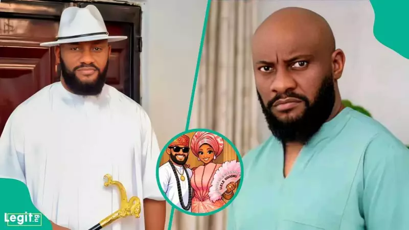 Yul Edochie Reacts to Viral AI Cartoon with Judy Austin, Sparks Mixed Reactions