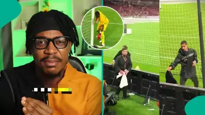 AFCON 2025: Nigerian Man Exposes Towel Theft Distracting Super Eagles' Goalkeeper Nwabali