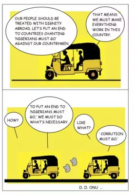 Nigerian Cartoonist Tackles Economic Hardship in Latest Guardian Feature