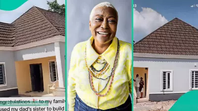 Nigerian Lady Builds Houses for Her Three Brothers, Sparks Gender Role Debate