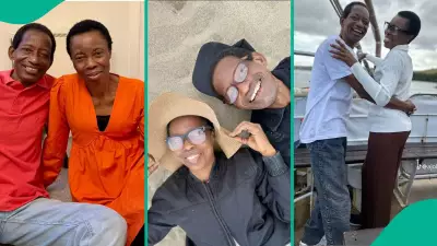 Nigerian Lady Creates Unforgettable UK Memories for Parents, Sparks Emotional Reactions