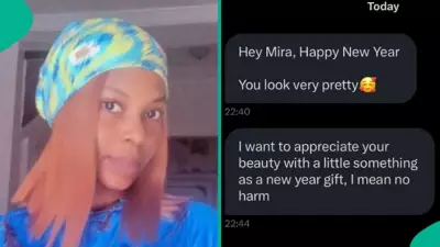 Nigerian Lady Shaken After Receiving N600k New Year Gift for Her Beauty
