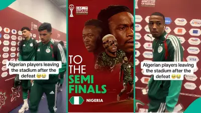 Nigerian Man Teases Algerian Players After AFCON Quarterfinal Loss, Video Trends