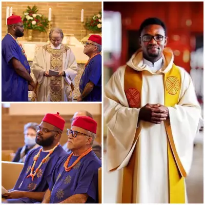 Nigerian Priest Clarifies Viral Same-Sex Wedding Photos: 'Not a Catholic Church'