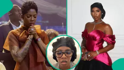 Tiwa Savage's New Year Prayer Video Trends, Sparks Tonto Dikeh Comparisons