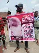 Bayelsa Youths Protest Alleged Murder of Polytechnic Student in Swali Market
