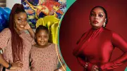 BBN Star Bisola Aiyeola's Daughter Leyla Steals Show with Viral Dance Moves at 40th Birthday Bash