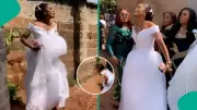 Bride Visits Late Mother's Grave on Wedding Day, Emotional Scene Goes Viral