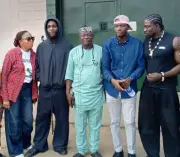 Burna Boy and VeryDarkMan Visit Kirikiri Prison, Explore Fine Payments for Inmates
