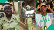 Corps Member's Viral Salute to Father After NYSC Camp Warms Hearts