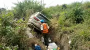 Man Hit by Lexus Jeep While Defecating in Lagos-Ibadan Expressway Ditch