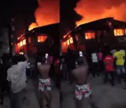 Millions in Goods Lost as Fire Ravages Computer Village Building in Lagos