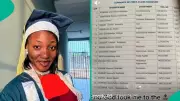 Nigerian Female Engineer's 4.91 CGPA Goes Viral, Credits God for First-Class
