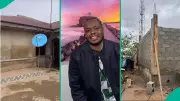 Nigerian Man Demolishes Parents' House, Builds New Structure in Viral Video
