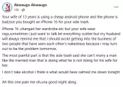 Nigerian Woman Exposes Married Man Buying iPhone 16 for Side Chick, Neglecting Wife