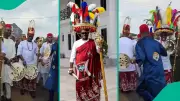 Obi Cubana Honoured with Chieftaincy Title in Anambra, Flaunts Giant Cap