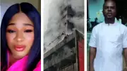 Widow's Heartbreak: Final Dance Video of Husband Killed in Lagos Building Fire