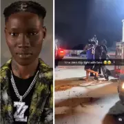 Zinoleesky Spotted in Brief Physical Altercation with Young Man