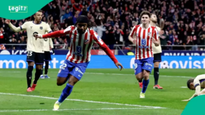 Ademola Lookman Shines as Atletico Madrid Crush Barcelona 4-0 in Copa del Rey Semifinal