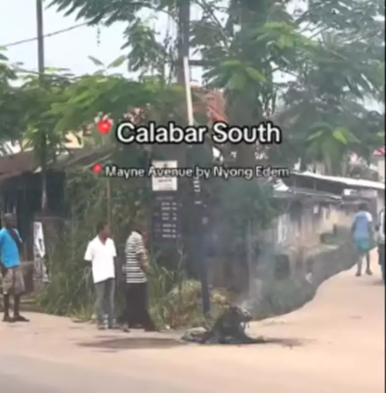 Angry Mob Burns Suspected Transformer Vandal Alive in Calabar