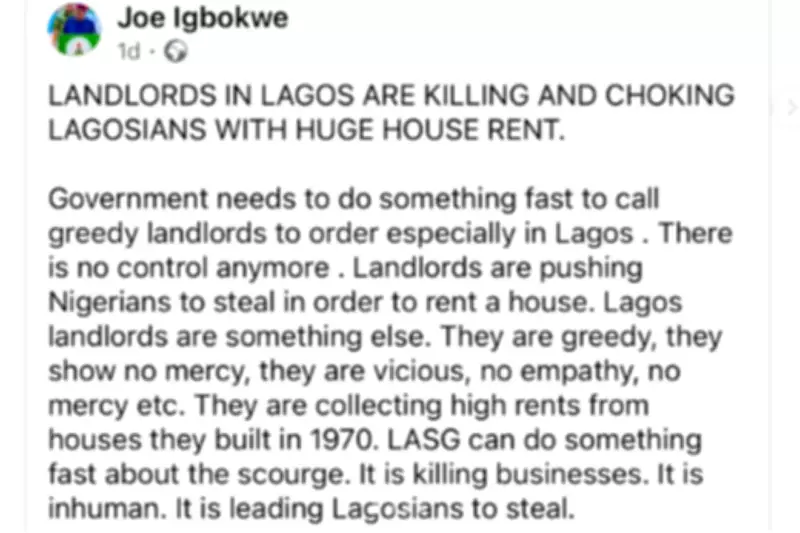 APC Chieftain Joe Igbokwe Blames Landlords for Rising Crime in Lagos