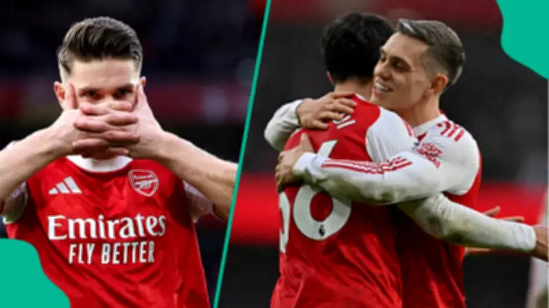 Arsenal Extend Premier League Lead to Nine Points, Edge Closer to First Title Since 2004