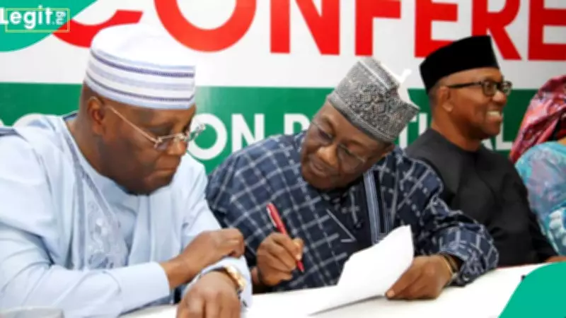 Atiku, Obi, and Aregbesola Unite to Reject 2026 Electoral Act in Abuja Press Conference