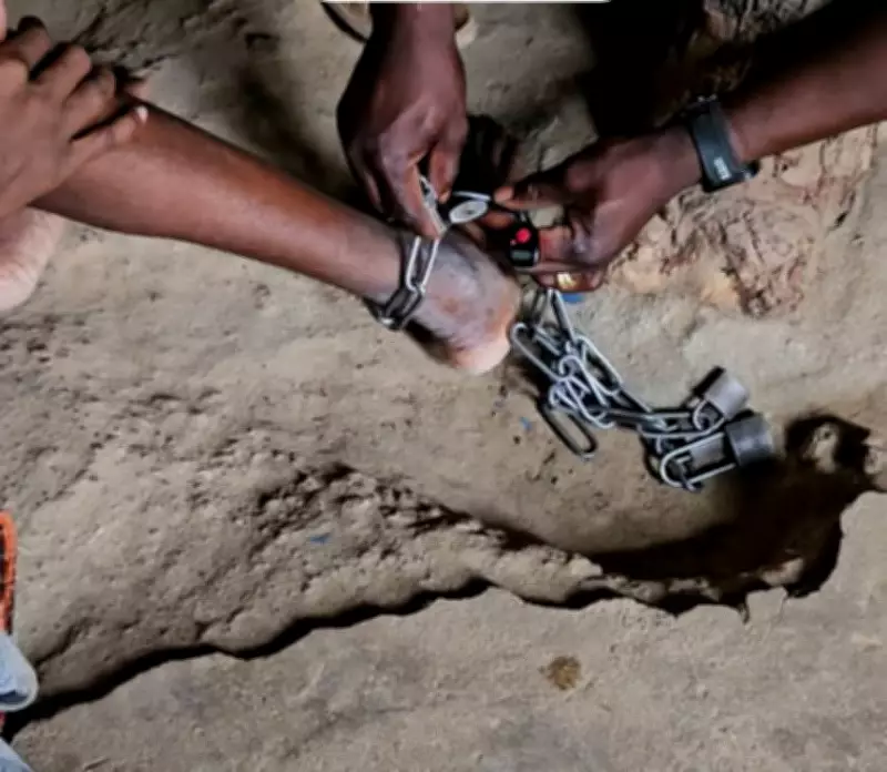 Bauchi Police Rescue Man Chained by Father for 17 Years in Shocking Confinement Case